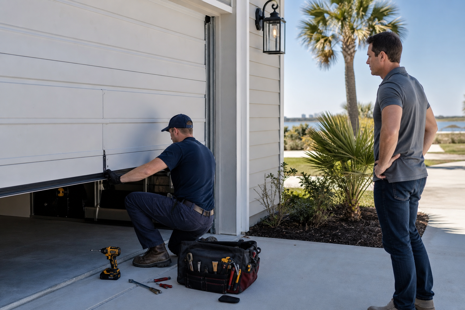 DIY vs. Professional Garage Door: What Ponte Vedra Beach Homeowners Should Know